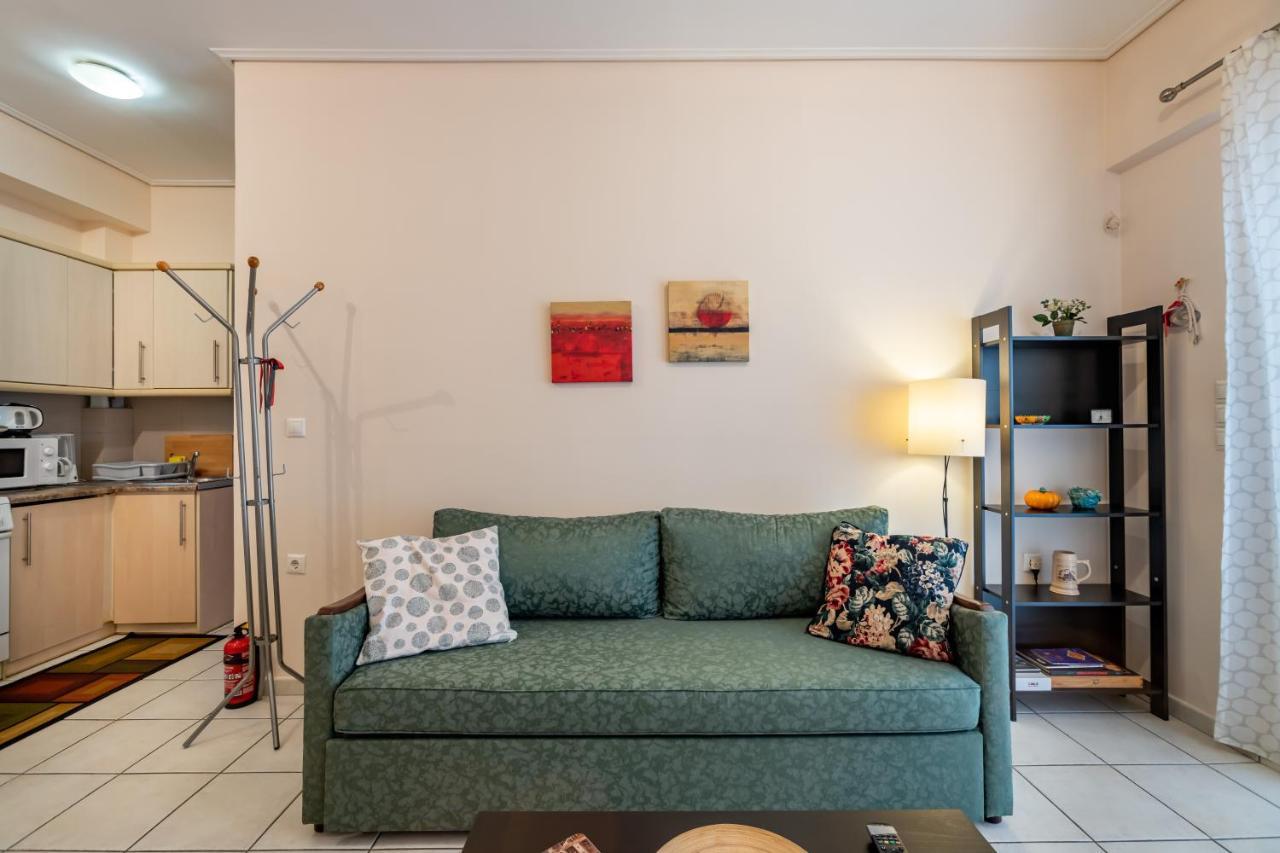 Flat In Excellent Location With Private Parking Appartement Athene Buitenkant foto