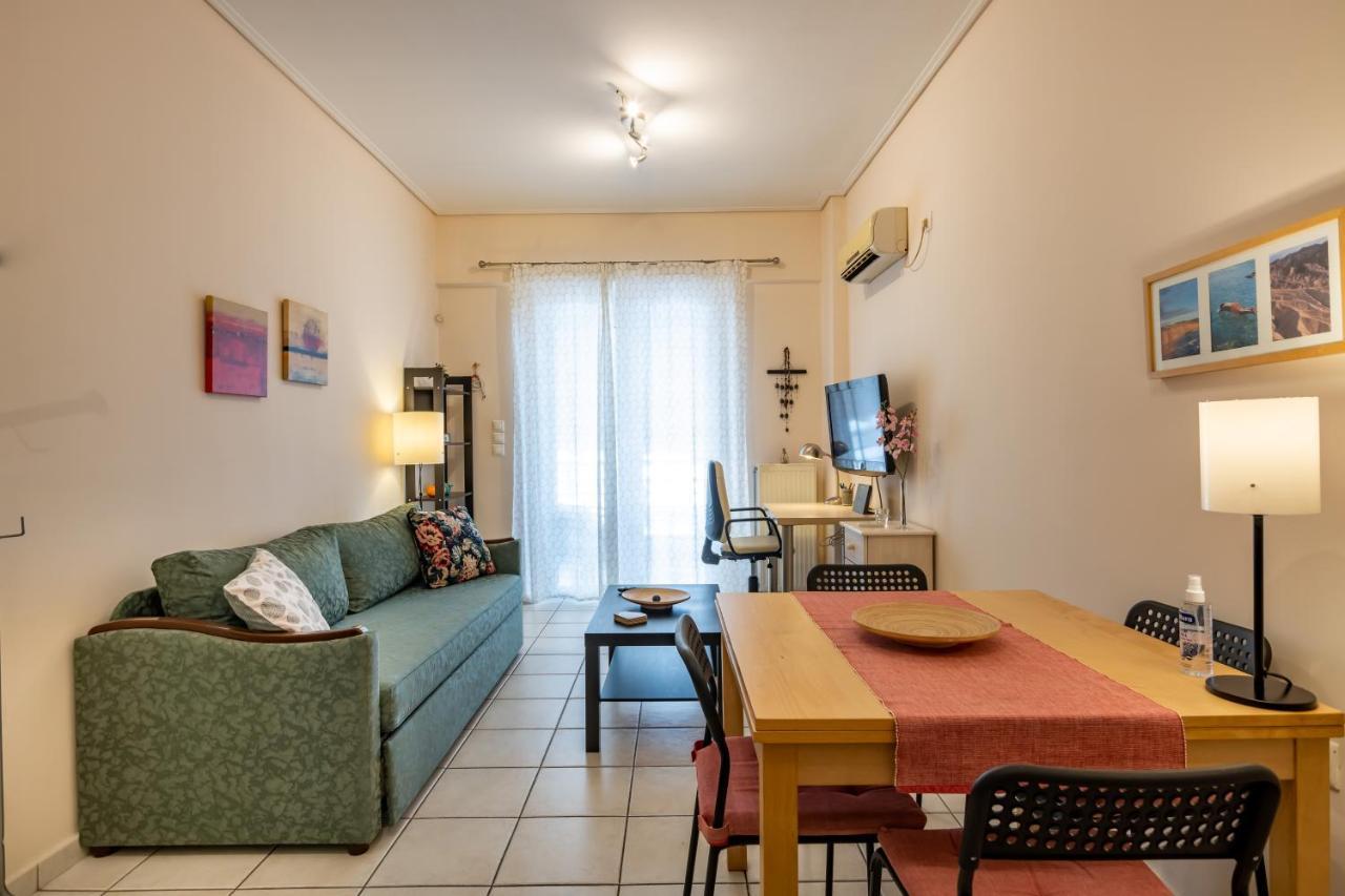 Flat In Excellent Location With Private Parking Appartement Athene Buitenkant foto