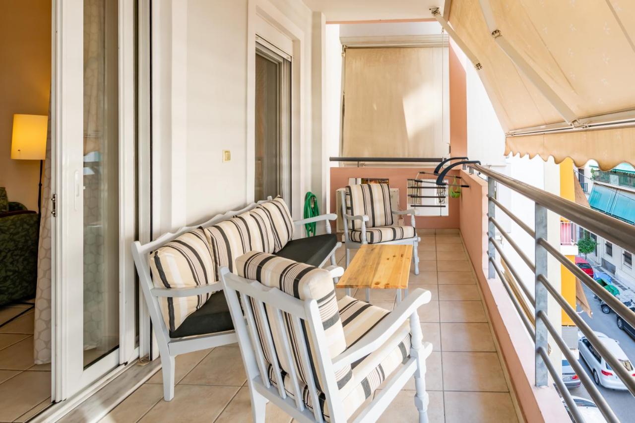 Flat In Excellent Location With Private Parking Appartement Athene Buitenkant foto